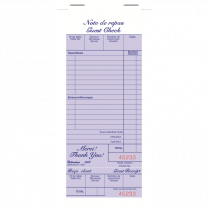 Blueline&reg; Restaurant Order Book 100 sheets Bilingual 10 pads/pkg