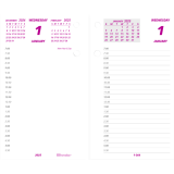 Brownline&reg; Jumbo Calendar Pad Refill Daily 6" x 3-1/2" English