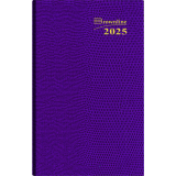 Brownline&reg; Traditional Diary Daily Pocket 4-3/4" x 3" English Assorted Colours