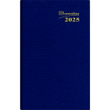 Brownline&reg; Traditional Diary Daily Pocket 4-3/4" x 3" English Assorted Colours