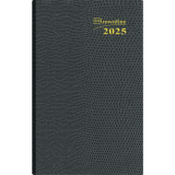 Brownline&reg; Traditional Diary Daily Pocket 4-3/4" x 3" English Assorted Colours