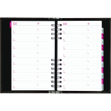 Brownline&reg; CoilPro&trade; Daily Diary 8" x 5" English Black