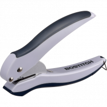 Bostitch&reg; EZ Squeeze&trade; One-Hole Punch 10 Sheet Black and Grey