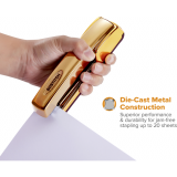 Bostitch&reg; B5000 Executive Stapler Full Strip Gold