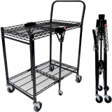 Bostitch&reg; Stowaway&trade; Folding Cart Small Black