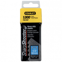 Stanley&reg; SharpShooter&reg; Heavy Duty Staples 1/2" 1,000/box
