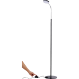 Bostitch&reg; Task + Accent LED Floor Lamp 52" 4.5W Black