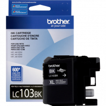 Brother Inkjet Cartridge High Yield LC103BKXL Black