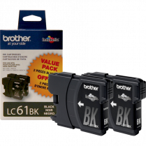 Brother Inkjet Cartridges LC612PKS Black 2/pkg