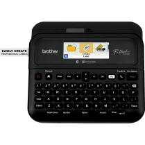 Brother&reg; P-Touch&reg; PT-D610BT Label Printer Gray