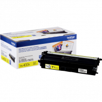 Brother Toner Cartridge High Yield TN433Y Yellow