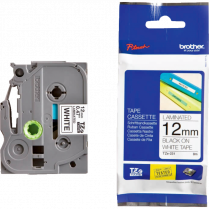 Brother&reg; P-Touch&reg; TZ Tape 1/2" Black on White