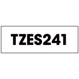 Brother&reg; P-Touch&reg; TZeS Industrial Tape 3/4" Black on White