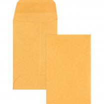 Business Source Coin Envelopes Kraft 2-1/4" x 3-1/2" 500/box