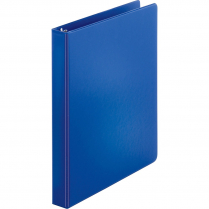 Business Source Round Ring Binder 1" Dark Blue