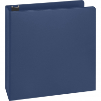 Business Source Round Ring Binder 2" Dark Blue