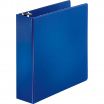 Business Source Round Ring Binder 3" Dark Blue