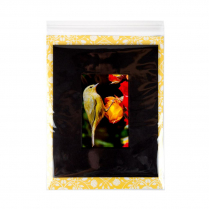 Crystal Clear Bag with Flap 8-15/16" x 11-1/4" - Single