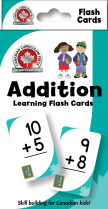 Canadian Curriculum Addition Flash Cards
