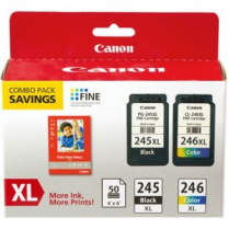 Canon Inkjet Cartridge PG-245XL/CL-246XL Black and Colour