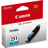 Canon Inkjet Cartridge 251 Cyan
