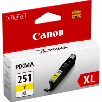 Canon Inkjet Cartridge 251XL High Yield Yellow