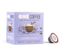 ONECOFFEE French Roast Coffee Pod for Keurig 18/box