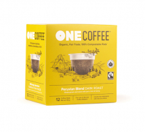ONECOFFEE Peruvian Dark Coffee Pod for Keurig 18/box