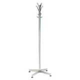 Global&reg; Coat Tree 60" Chrome