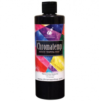 Chromatemp Artists&rsquo; Tempera Paint 16oz Black