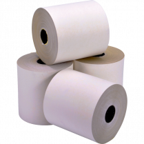 Custom Paper 2-Ply Carbonless Rolls White / Canary 3" x 90' 50/case