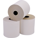 Custom Paper 2-Ply Carbonless Rolls White / Canary 3" x 90' 50/case