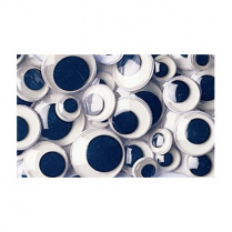 Creativity Street&reg; Wiggly Eyes Black Assorted Sizes 100/pkg