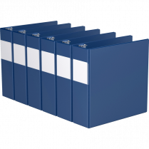 Davis Group&reg; Essential D-Ring Binder 3" Royal Blue