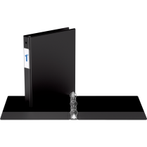 Davis Group&reg; Essential Round Ring Binder 1" Black