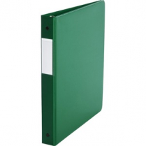 Davis Group&reg; Essential Premium Economy Round Ring Binder 1" Green