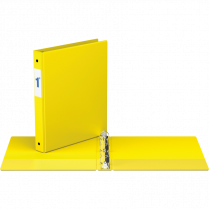 Davis Group&reg; Essential Round Ring Binder 1" Yellow