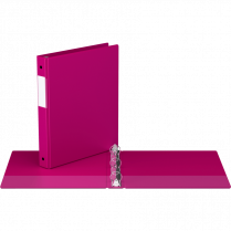 Davis Group&reg; Essential Round Ring Binder 1" Pink