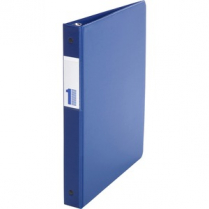 Davis Group&reg; Essential Round Ring Binder 1" Royal Blue