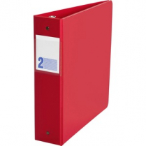 Davis Group&reg; Essential Round Ring Binder 2" Red