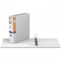 Davis Group Deluxe QuickFit&reg; Heavy Duty D-Ring File Binder 2" White