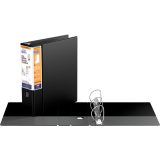 Davis Group Deluxe QuickFit&reg; Heavy Duty D-Ring File Binder 3" Black