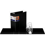 Davis Group Deluxe QuickFit&reg; Heavy Duty D-Ring Binder 5" Black