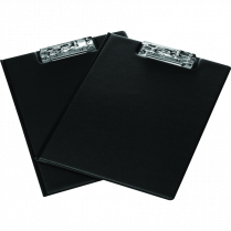 Davis Group Essential Clipboard Portfolio 11" x 8-1/2" Black