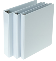 Davis Group Easyview Customizable Binder 1-1/2" White