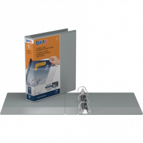 Davis Group QuickFit&reg; View D-Ring Binder 1-1/2" Grey