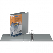 Davis Group QuickFit&reg; View D-Ring Binder 2" Grey