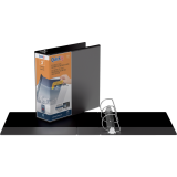 Davis Group QuickFit&reg; View D-Ring Binder 3" Black