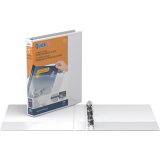 Davis Group QuickFit&reg; View Round Ring Binder 1" White
