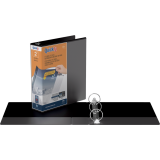 Davis Group QuickFit&reg; View Round Ring Binder 2" Black